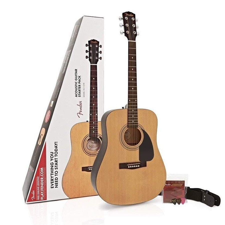 Fender FA115 Acoustic Guitar Starter Pack Nottingham Fender Acoustic